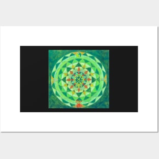 Stier Horoskop Mandala Produkte Posters and Art